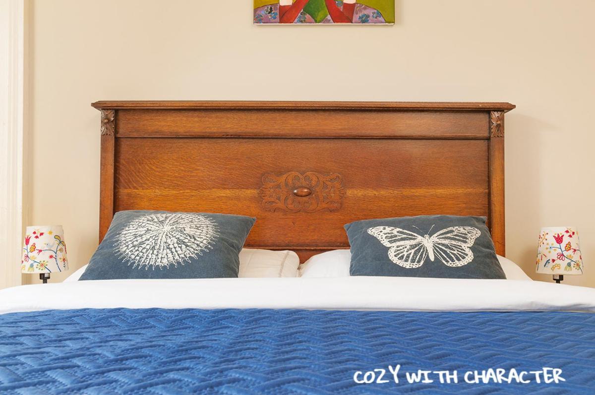 Cozy With Character Vibrant Cottage Style Flat At Leith Links Park EDI Eksteriør billede